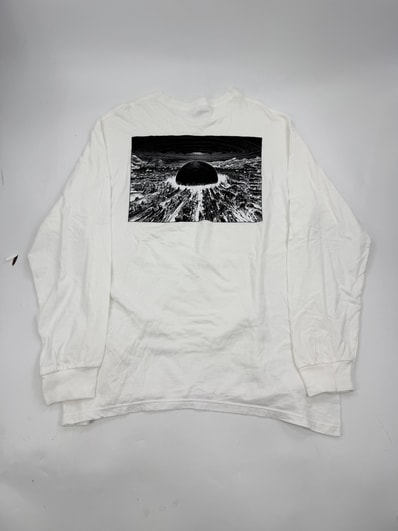 Supreme / AKIRA Neo-Tokyo L/S Tee "White"