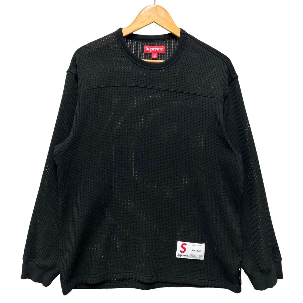 SUPREME シュプリーム 25SS Polartec Mesh L/S Football Top ポーラーテック メッシュ フットボール カットソー 52899