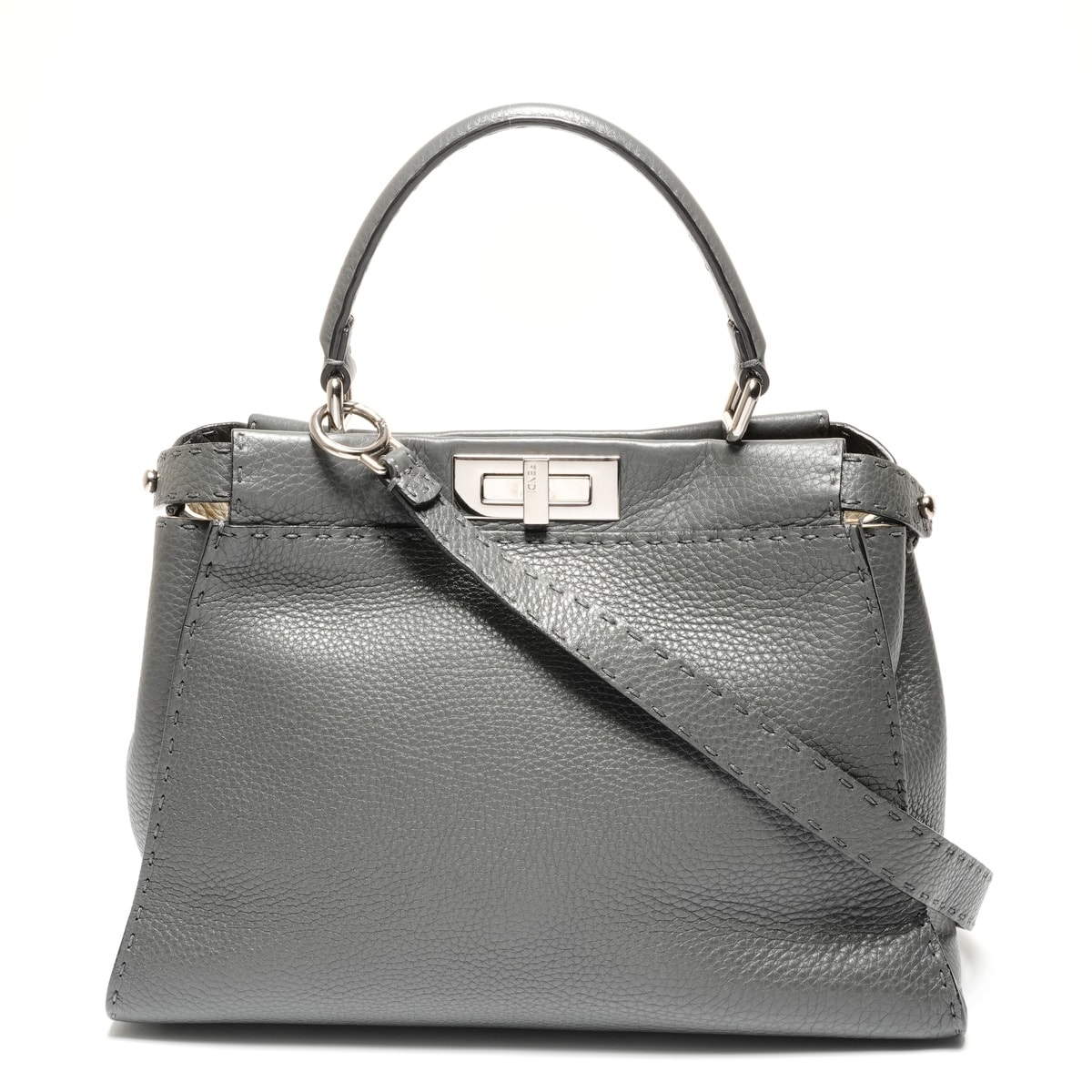フェンディ FENDI レザー ピーカブー 2way セレリア ハンドバッグ【中古】