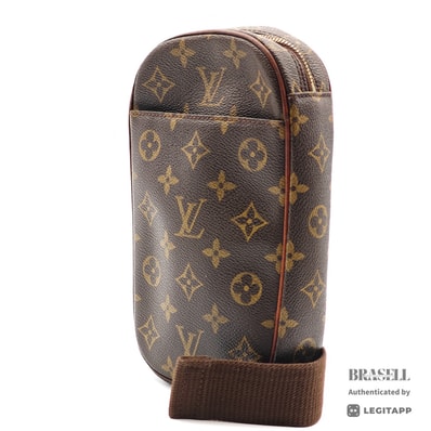 LOUIS VUITTON ルイ・ヴィトン ポシェットガンジュ モノグラム ポシェットガンジュ M51870 CA0023 ウエストバッグ Monogram Canvas Brown レディース