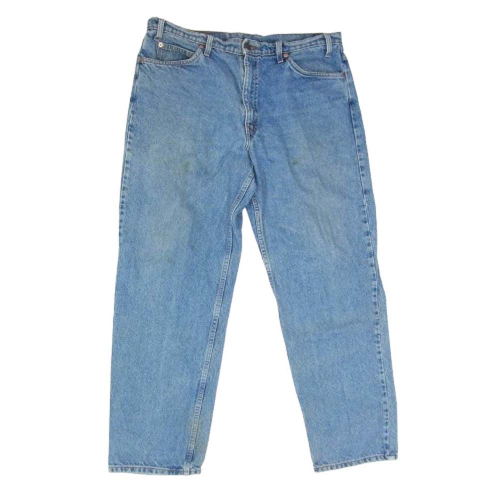 Levi's リーバイス デニムパンツ 40550-0213 550 トップボタン裏192 テーパード デニムパンツ ジーンズ インディゴブルー系 38【中古】