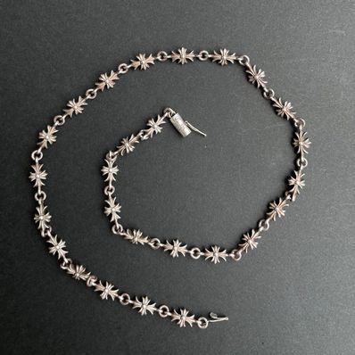 クロムハーツ タイニーeCHプラスネックレス 16インチ