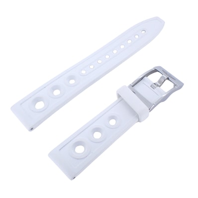 未使用 保管品 BREITLING ブライトリング 純正 ラバーベルト 18mm 尾錠付 230S ホワイト メンズ 時計ベルト