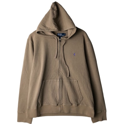 古着 ラルフローレン Ralph Lauren POLO by Ralph Lauren スウェットフルジップパーカー メンズXL相当/eaa615109