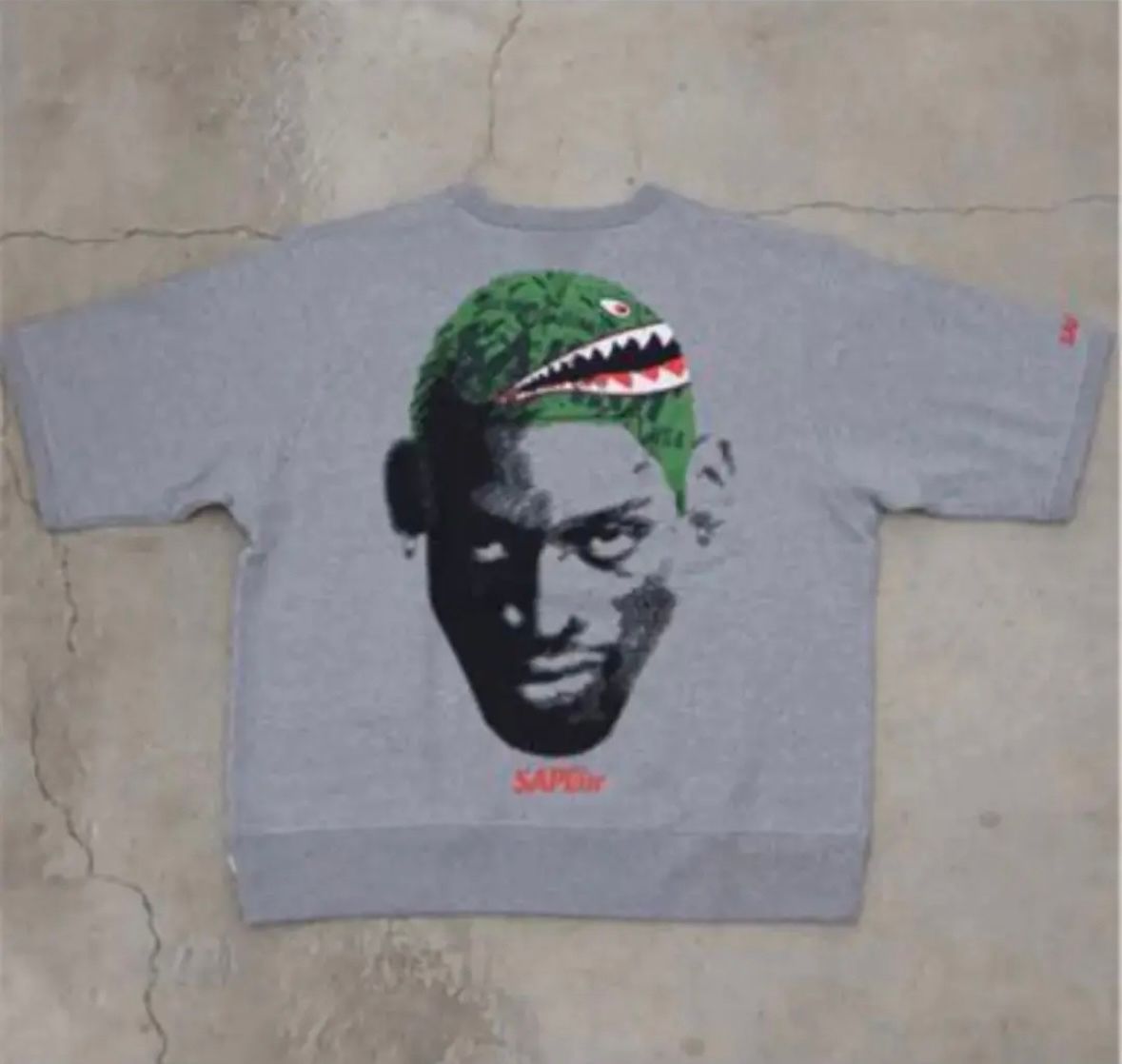 ■SHARKMOUTH■S/S SWEAT■ヴィンテージグレー