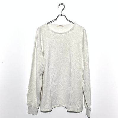 AURALEE LIGHTFLOWY SWEAT P/O Top Light Gray