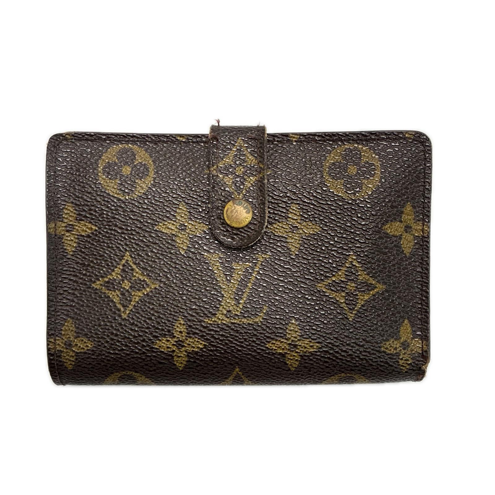 LOUIS VUITTON ルイヴィトン モノグラム ポルトモネ ビエ ヴィエノワ M61663 2つ折り財布 がま口