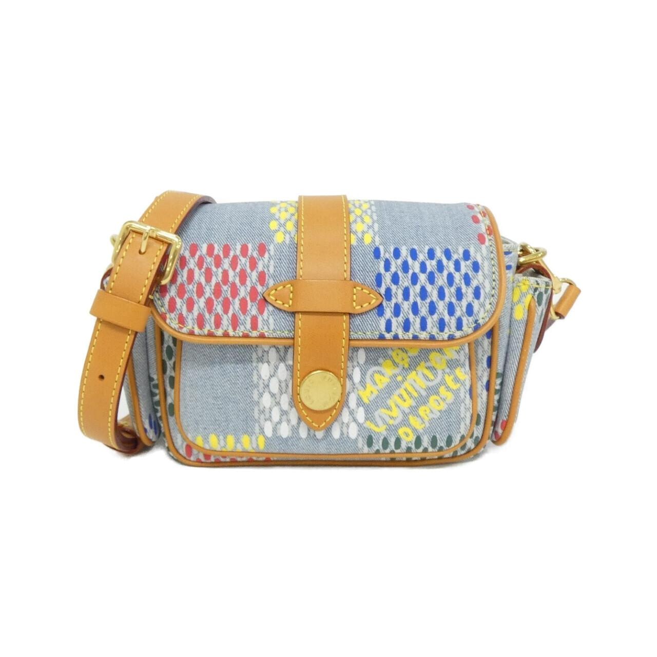 ルイヴィトン LV バース(ダミエ デニム) カーゴ ウェアラブル ウォレット N00134 ショルダーバッグ