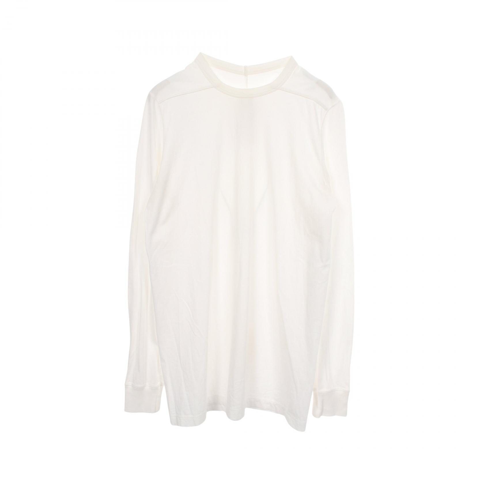 リックオウエンス Rick Owens トップス 長袖Tシャツ 衣料品 トップス コットン メンズ ホワイト系 【中古】