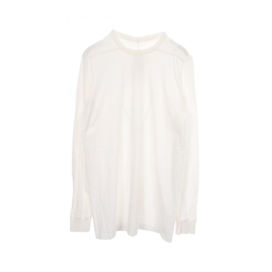 リックオウエンス Rick Owens トップス 長袖Tシャツ 衣料品 トップス コットン メンズ ホワイト系 【中古】
