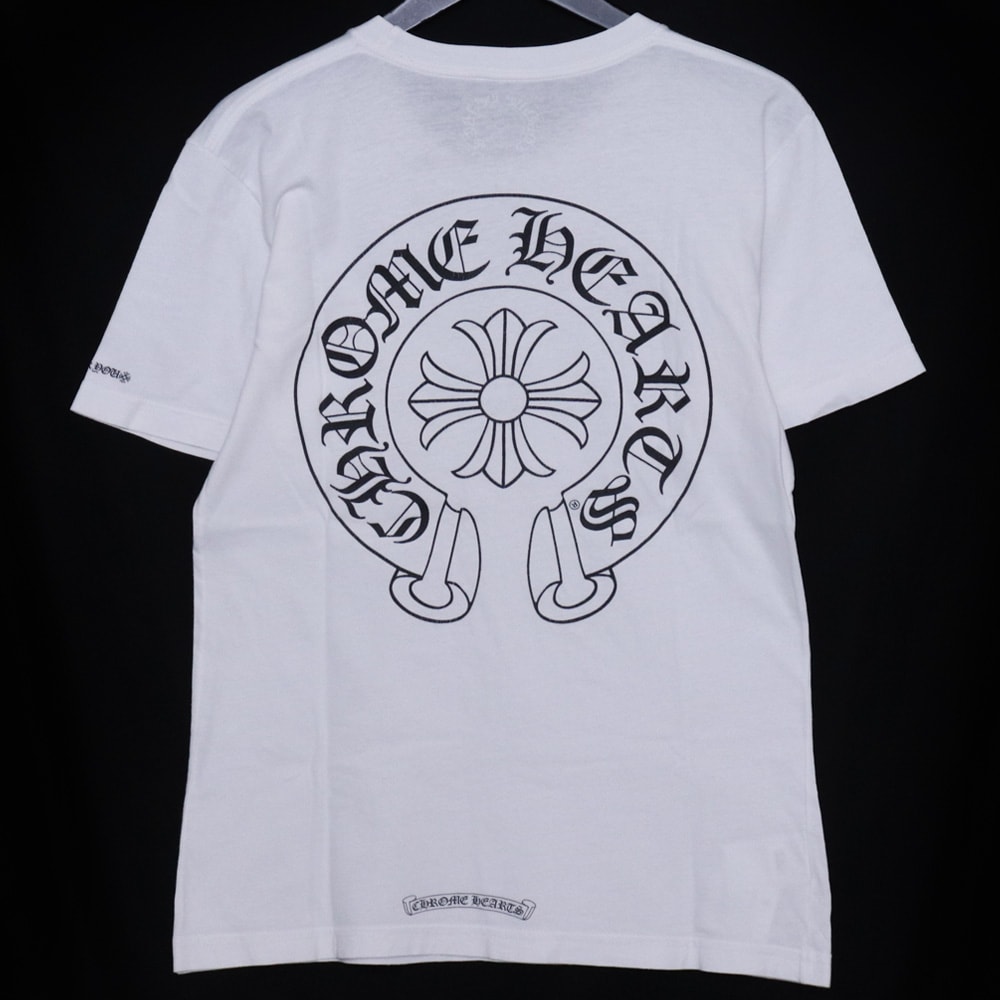 クロムハーツ ホースシュー ロゴ ポケット Tシャツ 