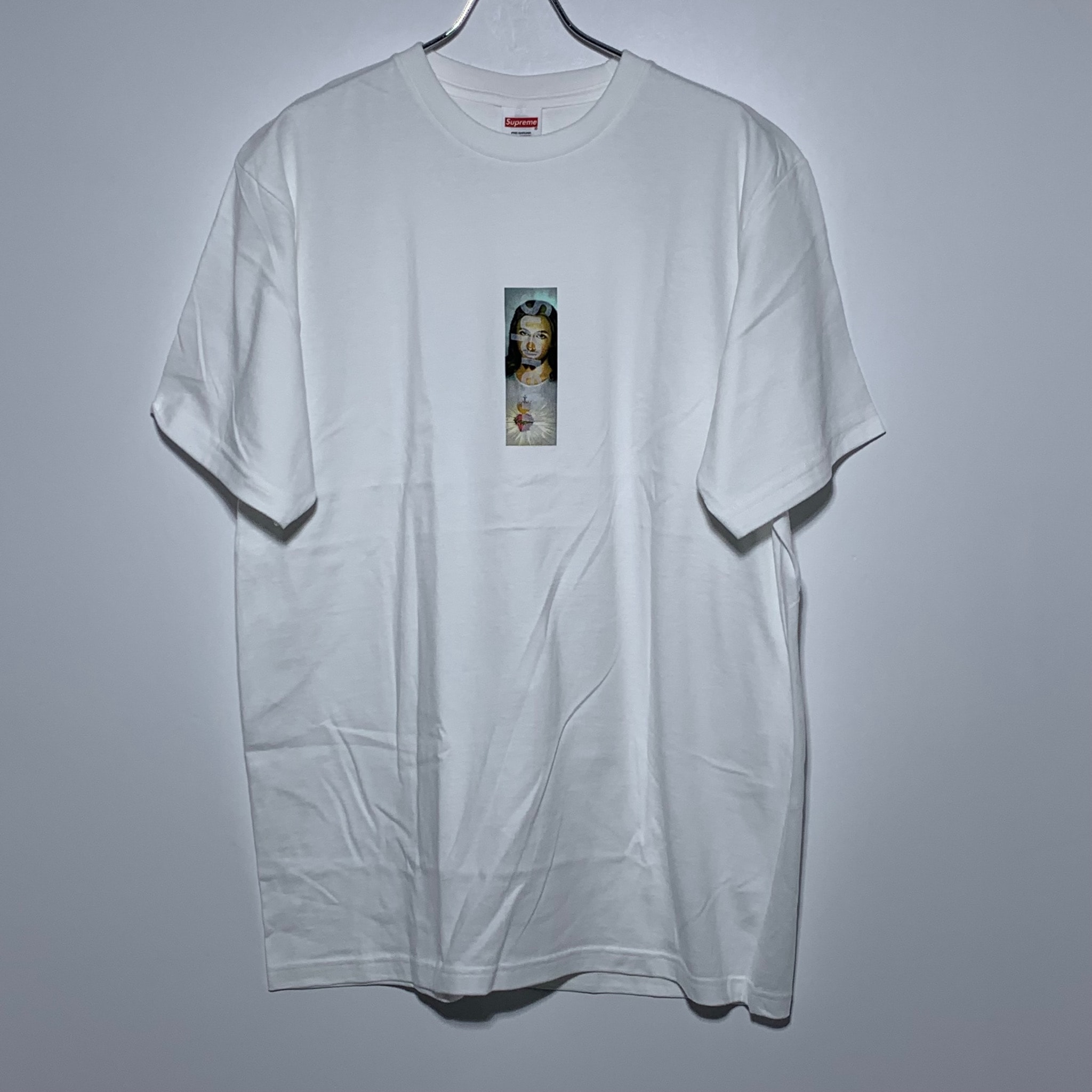 Supreme Prayer Card Box Logo Tee "White"