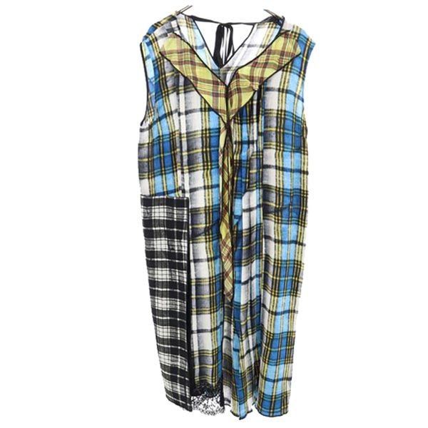 MARC JACOBS マークジェイコブス チェック柄 ノースリーブ ワンピース 12