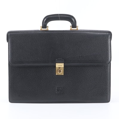 ■極美品 ロエベ アナグラムビジネス バッグ レザー