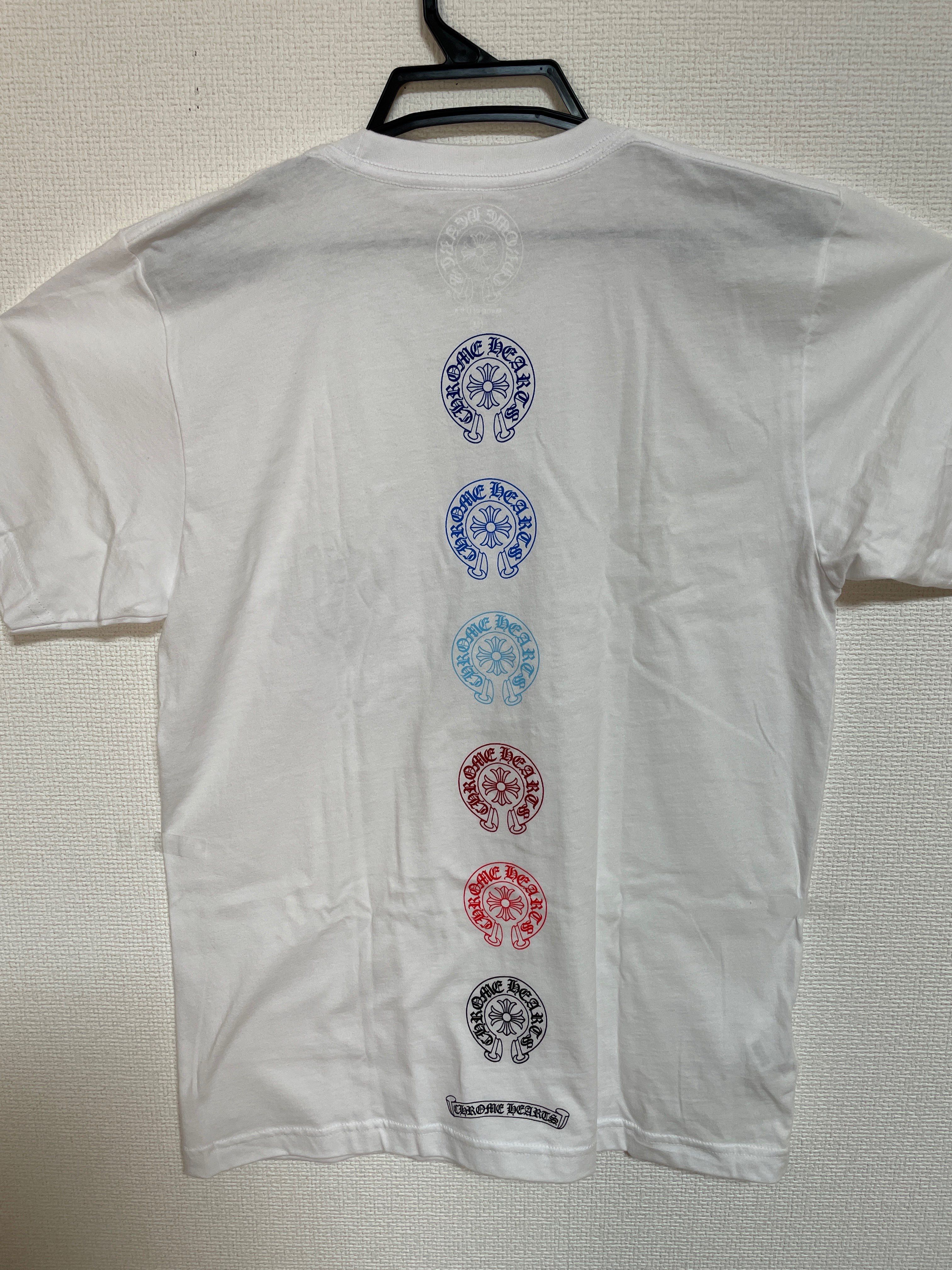 クロムハーツ ホースシュー マルチカラー tシャツ