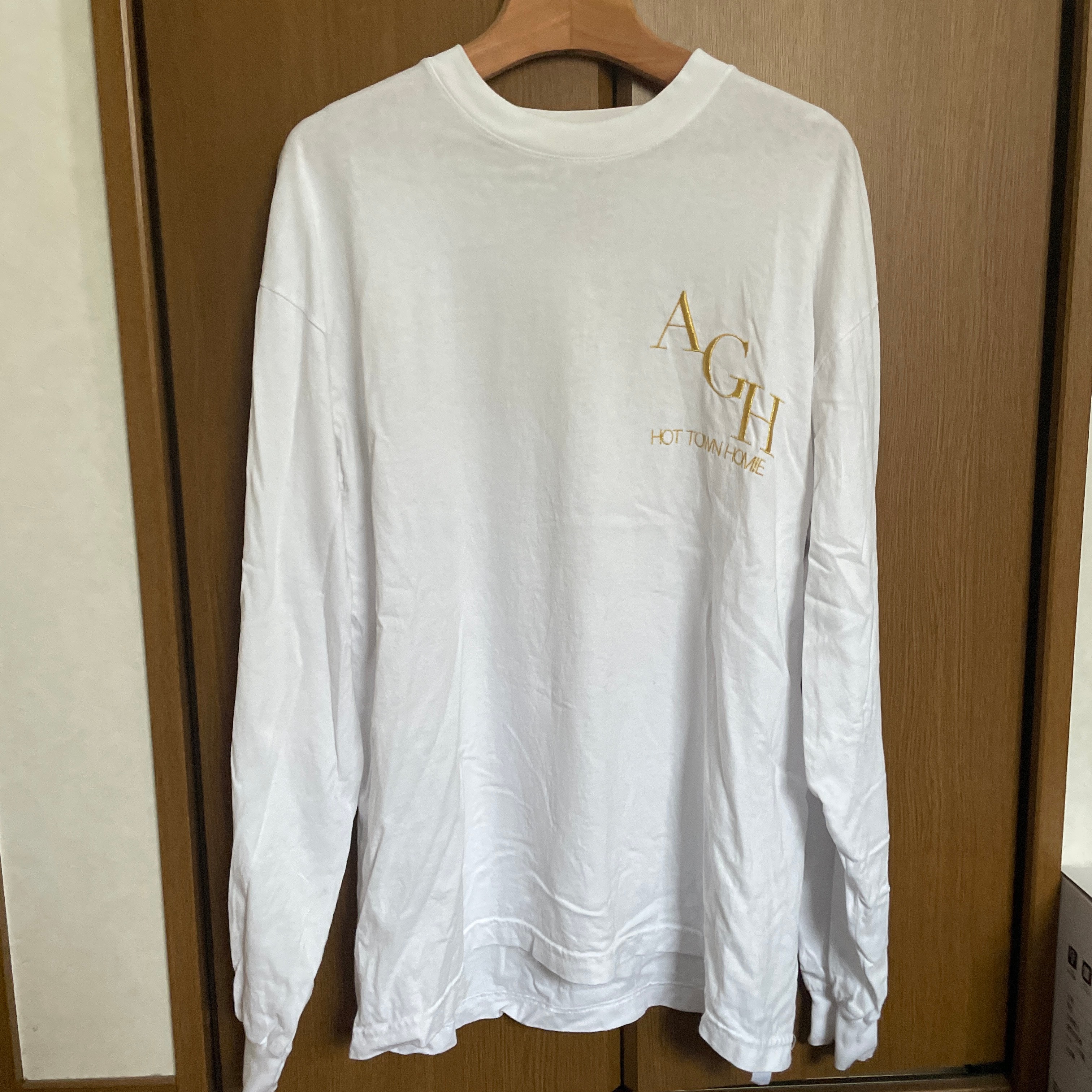 NAMEDARUMA X WACKO MARIA L/S TEE "White"