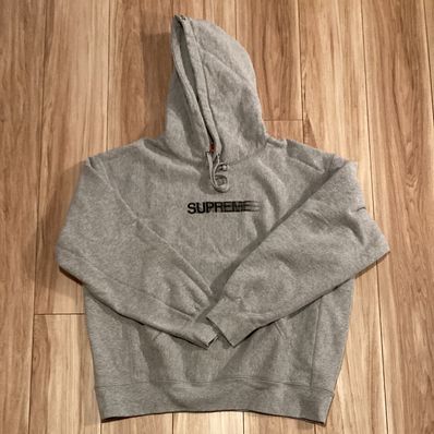 Supreme Motion Logo Hooded Sweatshirt "Heather Grey" (23SS)