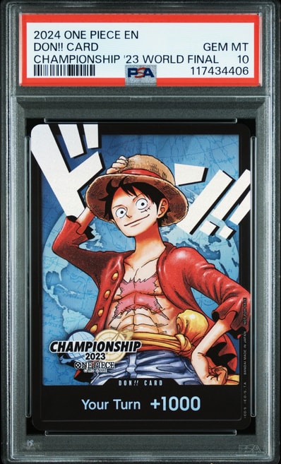 ドン!!カード : モンキー・D・ルフィ 【英語版】(チャンピオンシップ2023 ワールドファイナル記念品)
