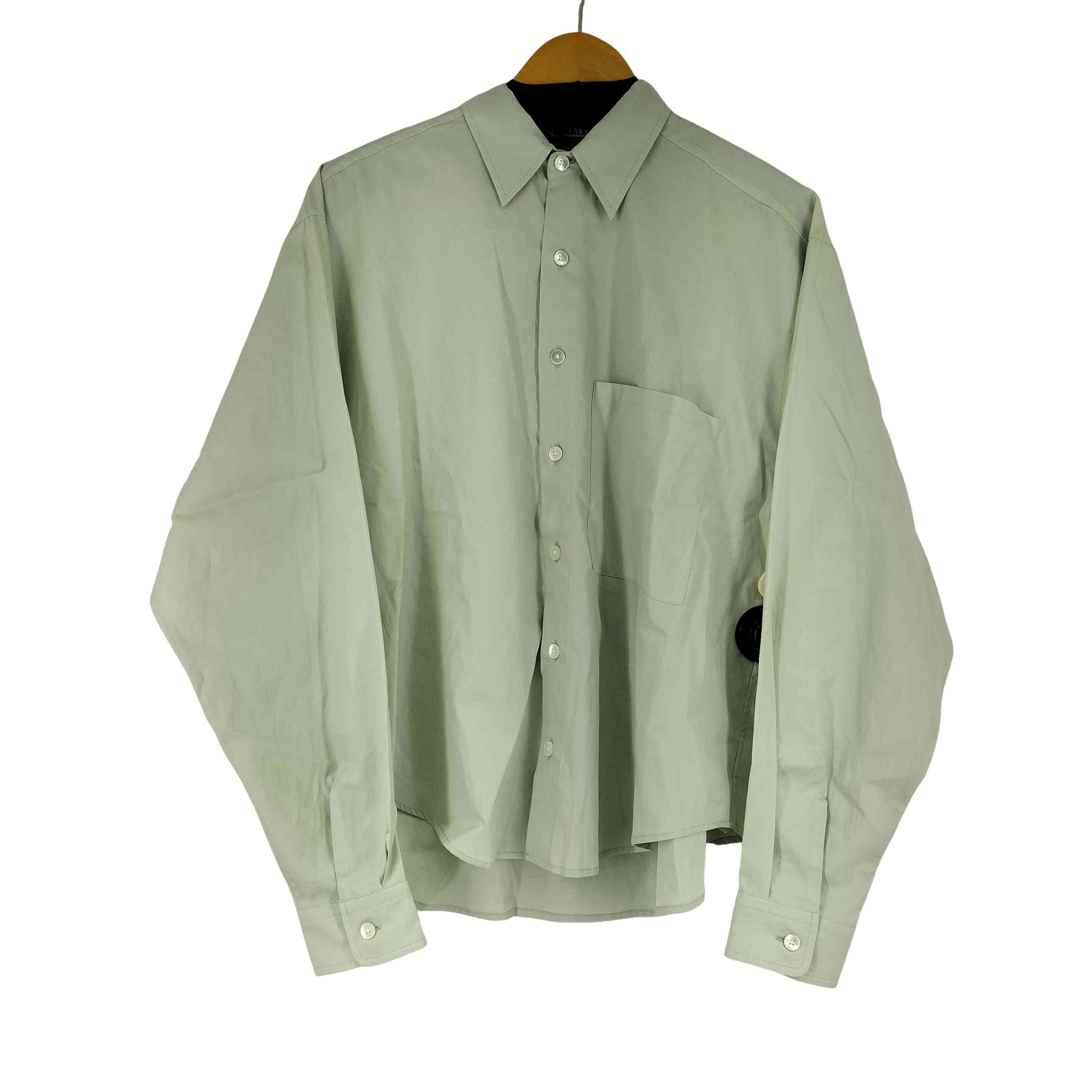 25AW WASHED FINX TWILL BIG SHIRT【1142058487910】