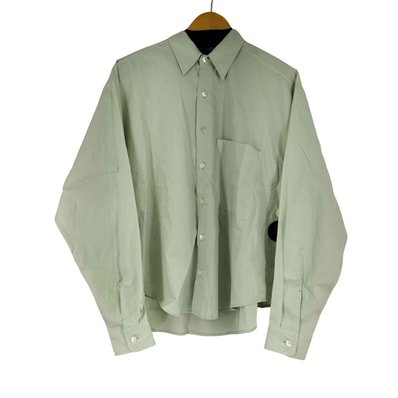 25AW WASHED FINX TWILL BIG SHIRT【1142058487910】