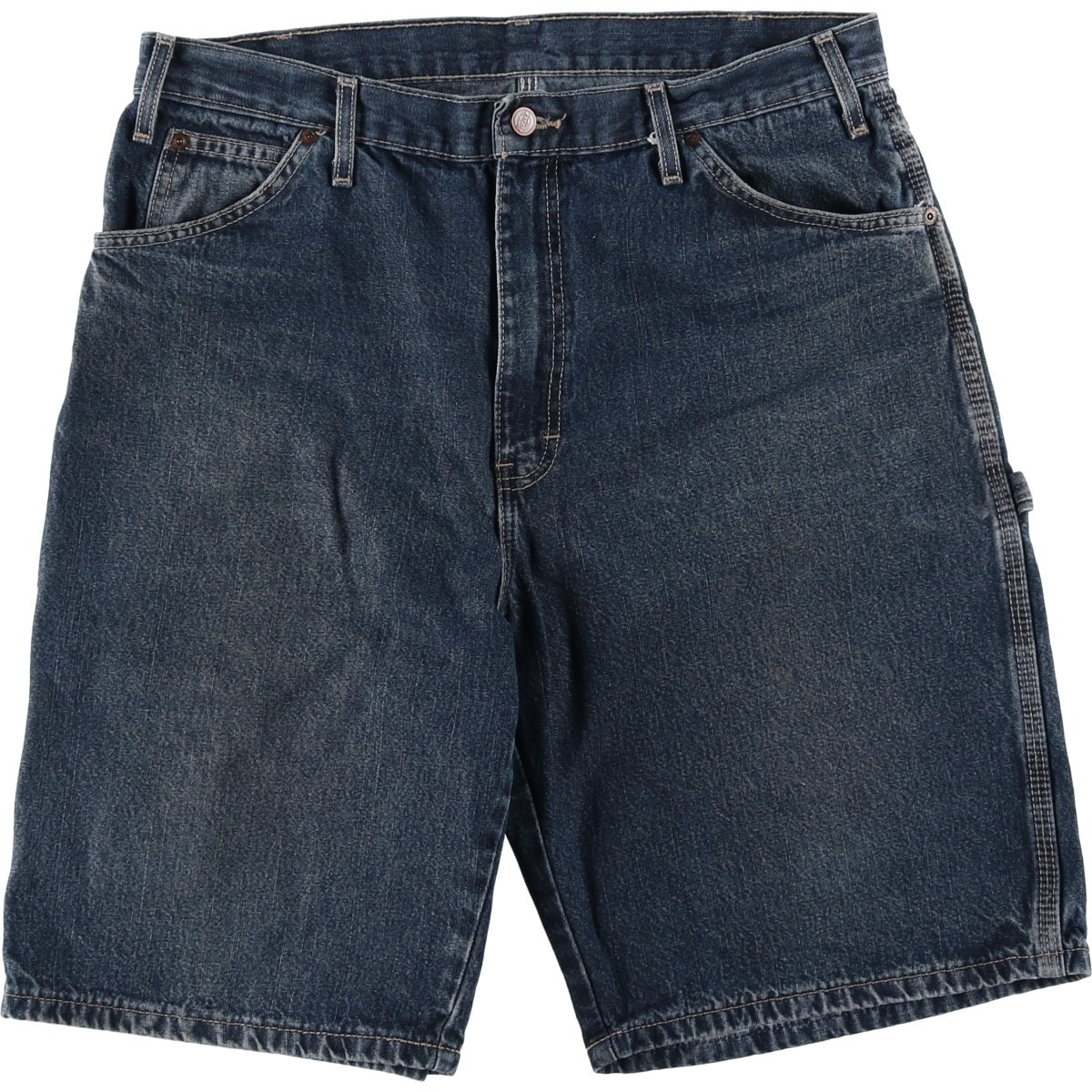 古着 ディッキーズ Dickies Relaxed Fit デニムペインターショーツ ハーフパンツ メンズw35相当/eaa643767