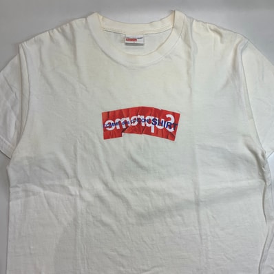 Supreme COMME des GARCONS SHIRT Box Logo Tee "White"