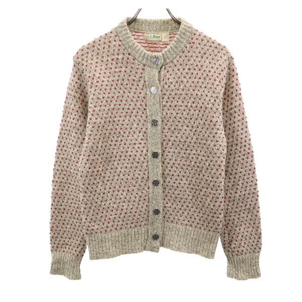L.L.Bean 80s 長袖 ニット カーディガン