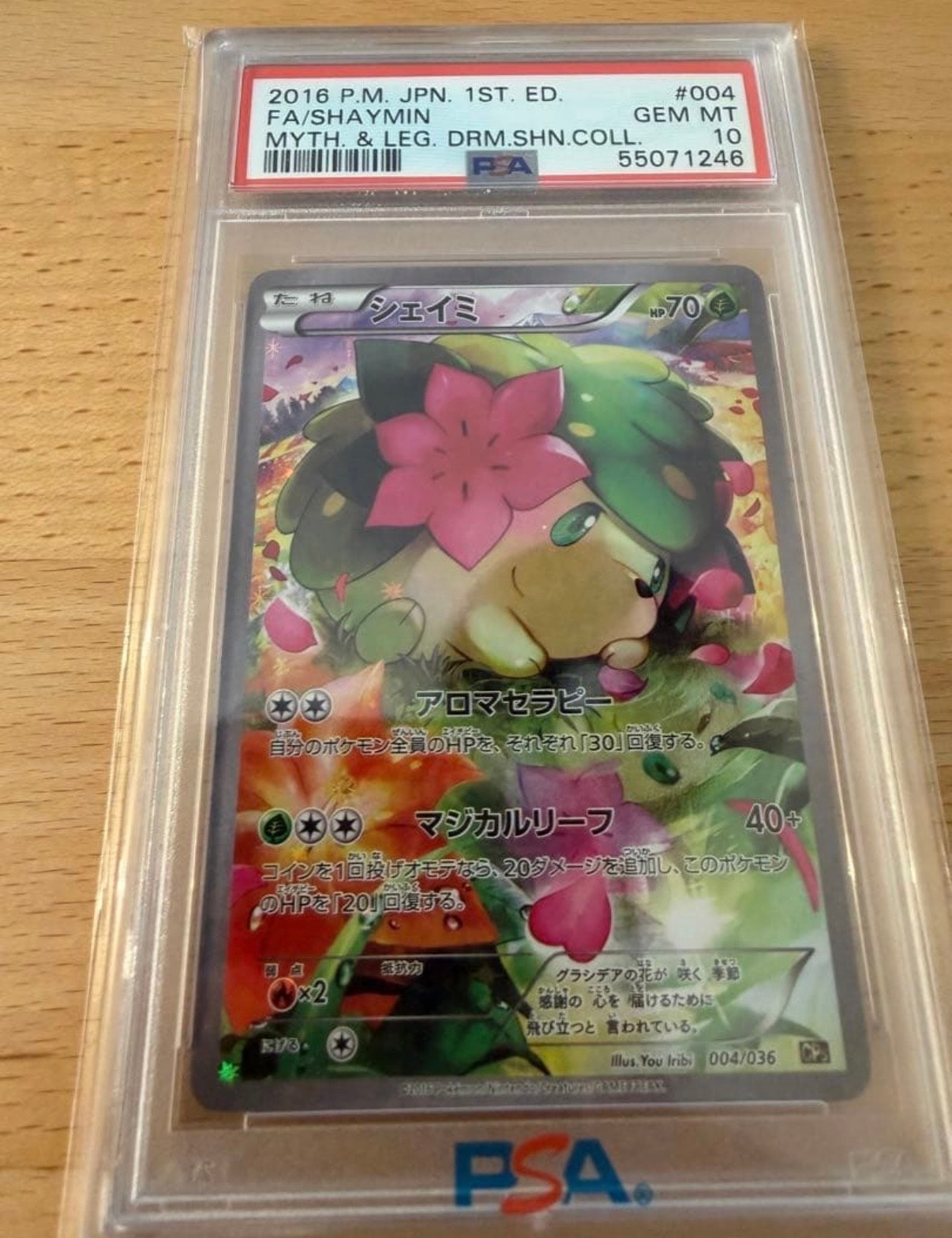 シェイミ :1ED [CP5 004/036](コンセプトパック 「幻・伝説ドリーム