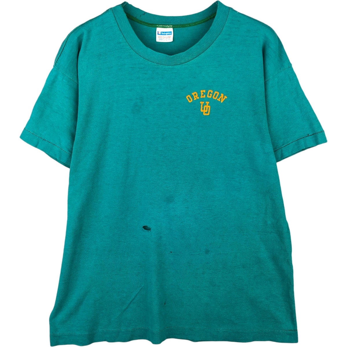 古着 70年代 チャンピオン Champion バータグ カレッジTシャツ USA製 レディースM相当 ヴィンテージ/eaa588489