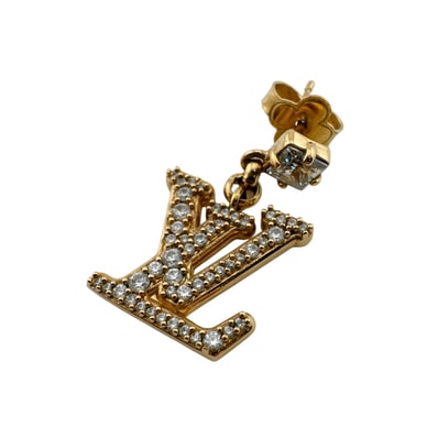 ルイヴィトン LOUIS VUITTON ピアス ピアス レディ LV M01844 ゴールド