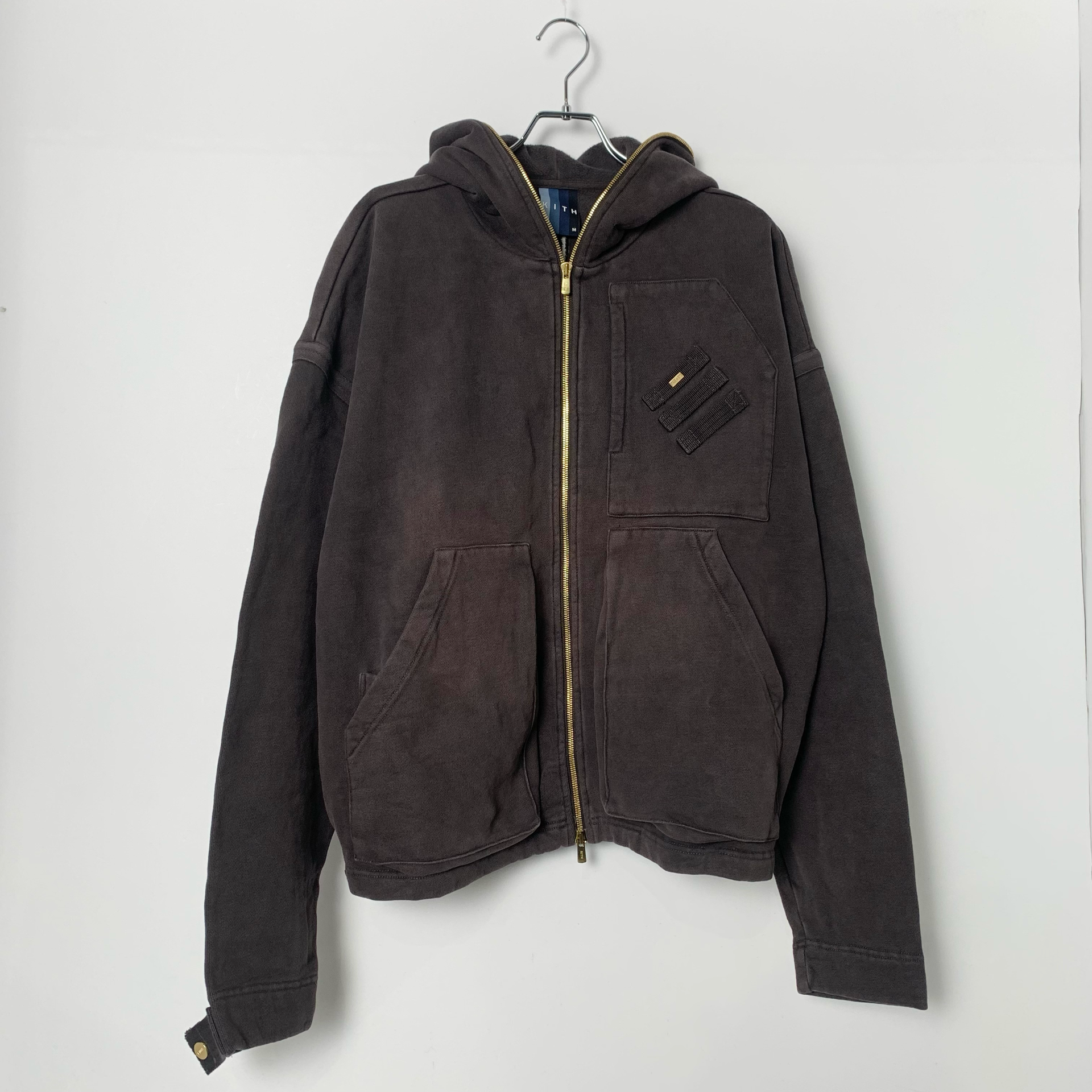 Full Zip Cargo Hoodie