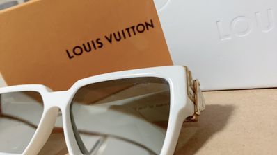 Louis Vuitton 1.1 Millionaires Sunglasses "White"