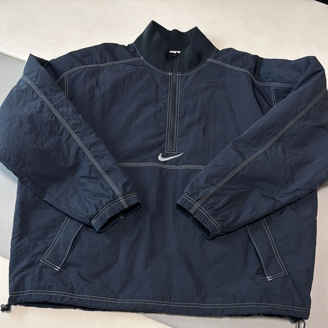 Supreme x Nike Ripstop Pullover "Black"