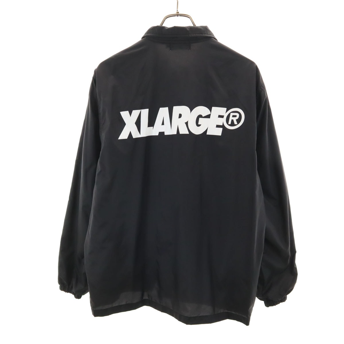 XLARGE エクストララージ バックロゴ コーチジャケット M ブラック