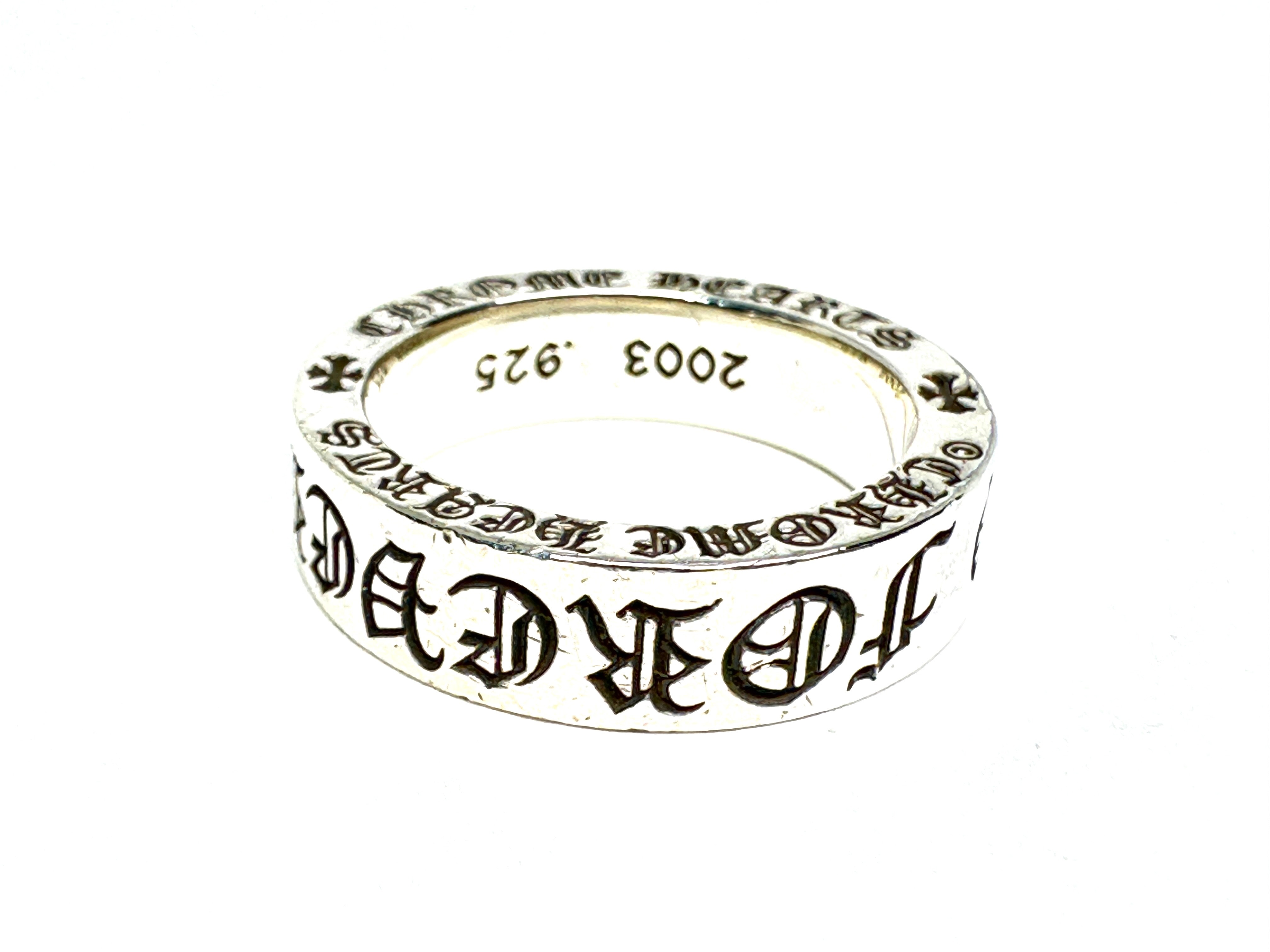 Chrome Hearts Spacer Ring 6mm CH Forever "Silver"