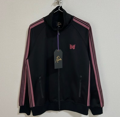 NEEDLES Track Jacket Poly Smooth "Black"