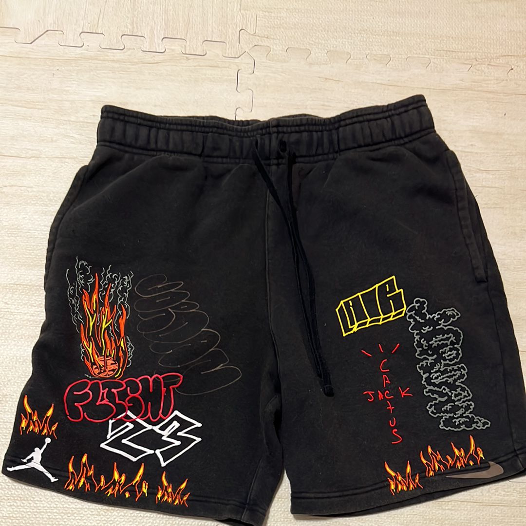 Air Jordan x Travis Scott Fleece Short "Black"