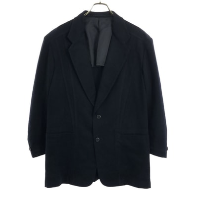 LANVIN ランバン 90s テーラードジャケット 46-34 ネイビー オールド
