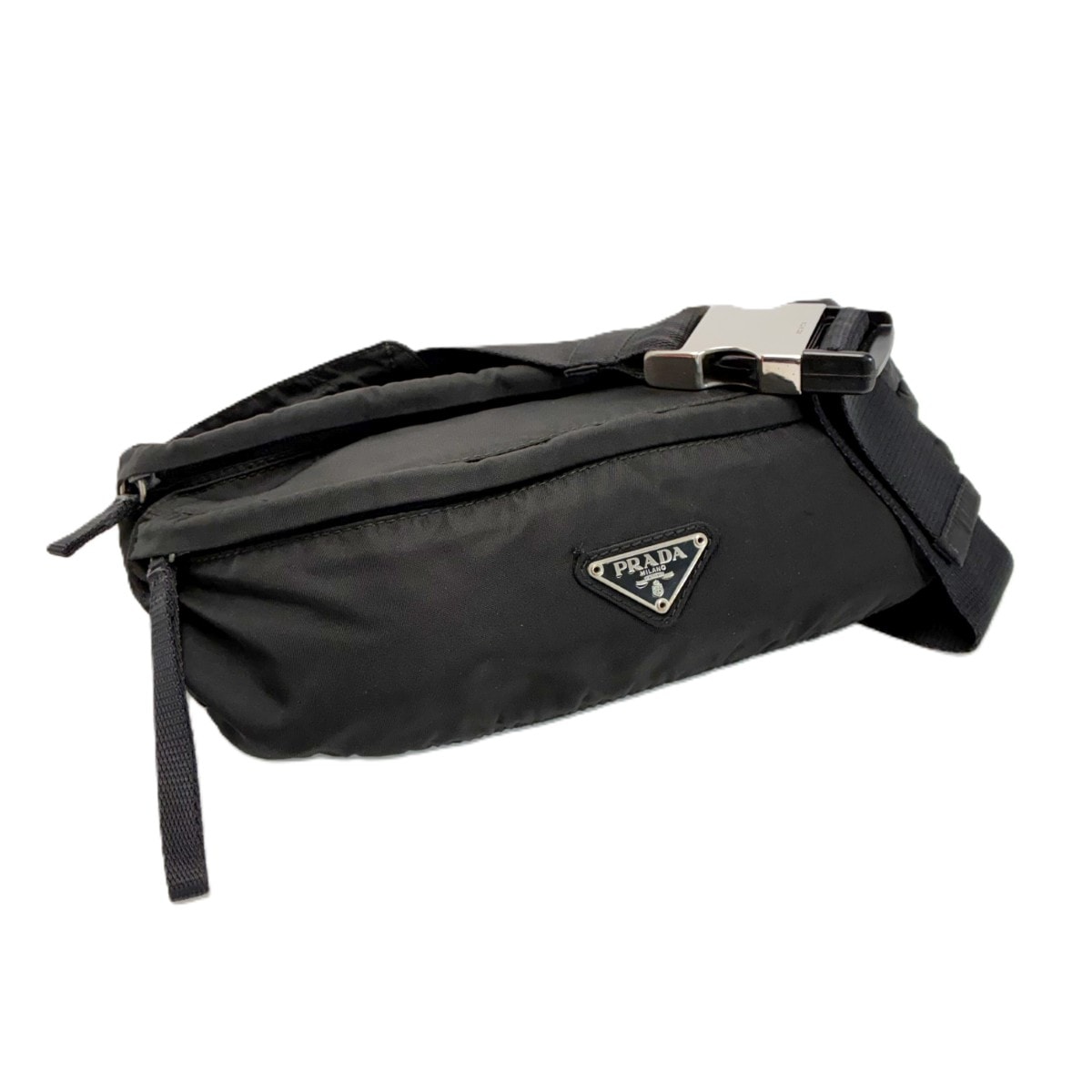 PRADA プラダ ウエストバッグ ナイロン ブラック