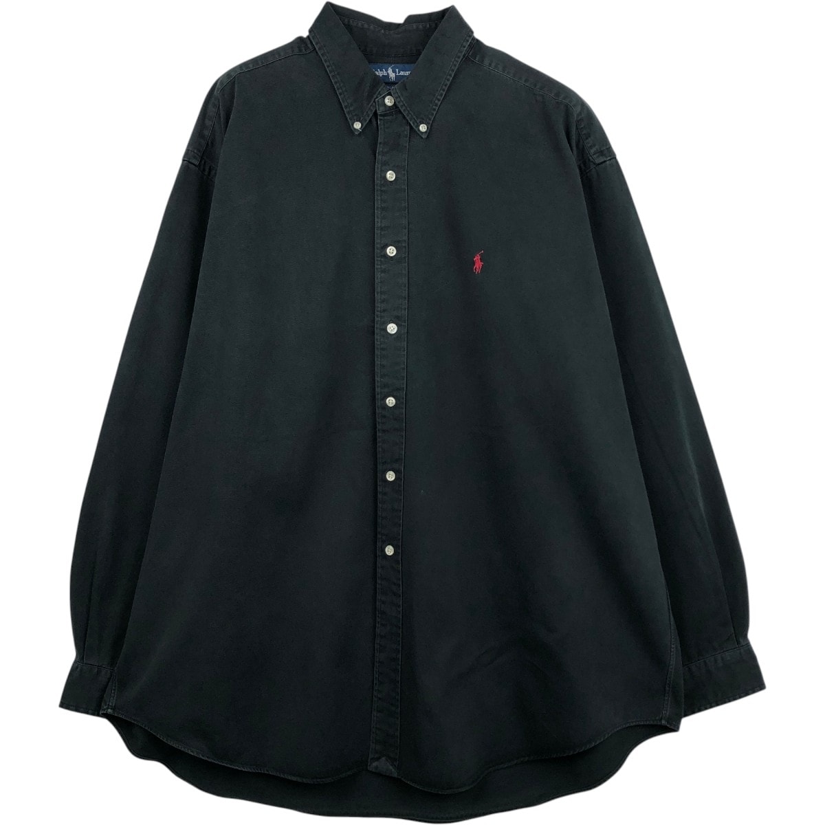 古着 ラルフローレン Ralph Lauren BLAKE 長袖 ボタンダウンシャツ メンズXXL相当/eaa661019