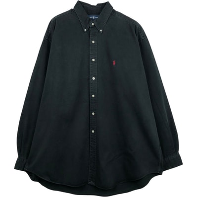 古着 ラルフローレン Ralph Lauren BLAKE 長袖 ボタンダウンシャツ メンズXXL相当/eaa661019