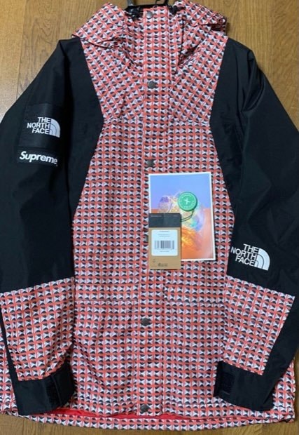 Supreme x The North Face Studded Mountain Light Jacket "Red"