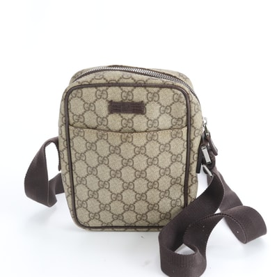 ■美品 グッチ GGスプリーム 122754 ショルダーバッグ