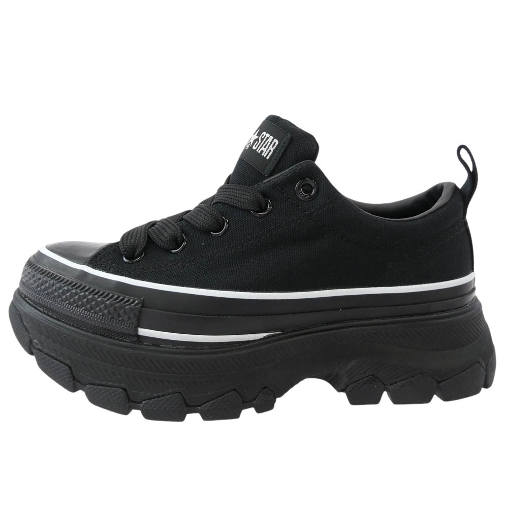 CONVERSE コンバース スニーカー 1SE908 ALL STAR TREKWAVE AP OX オール スター トレックウエーブ AP オックス スニーカー ブラック系 23cm【極上美品】【中古】