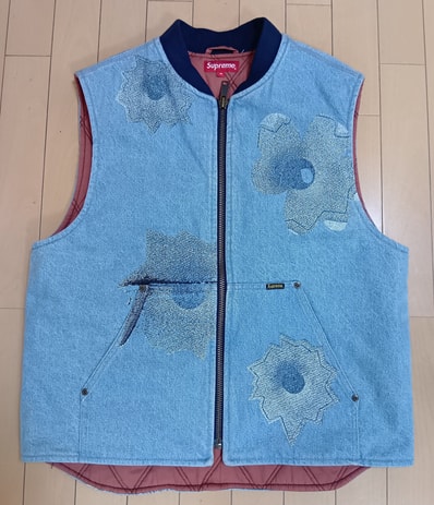 Supreme Nate Lowman Work Vest "Denim"