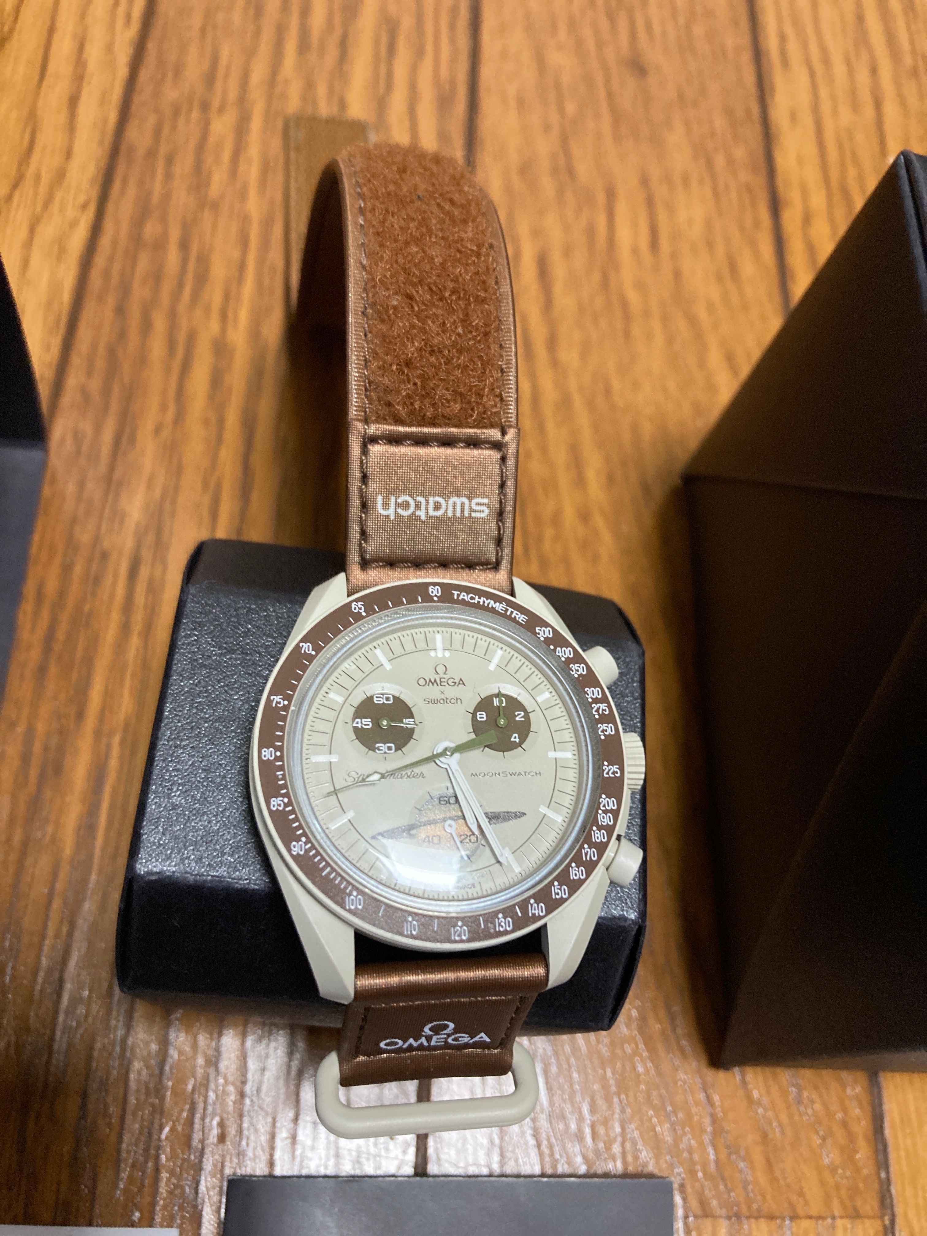 Swatch × Omega Mission to Saturn