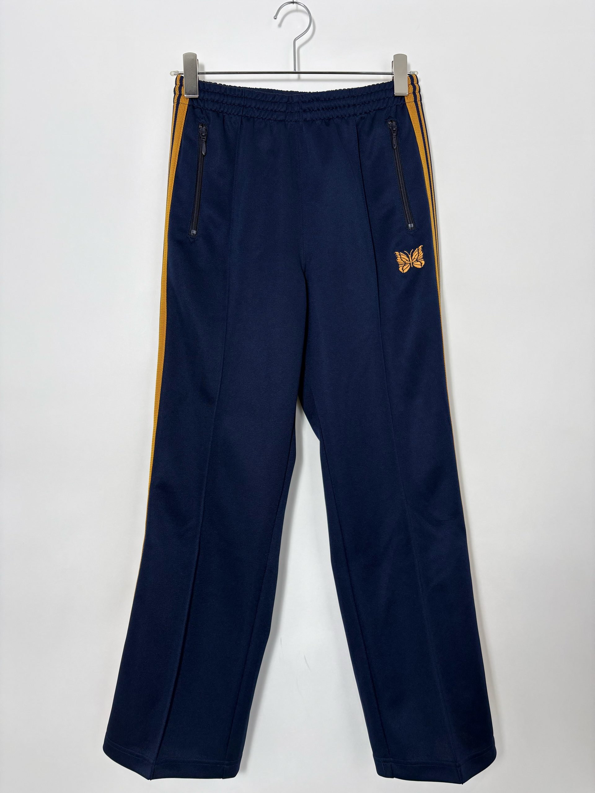 NEEDLES x Studious Track Pants Poly Smooth "Navy"