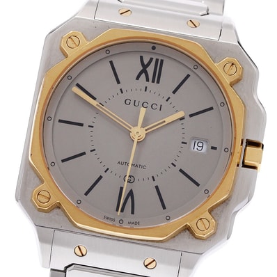 ☆良品 グッチ G-Flat YA166403 メンズ 【中古】