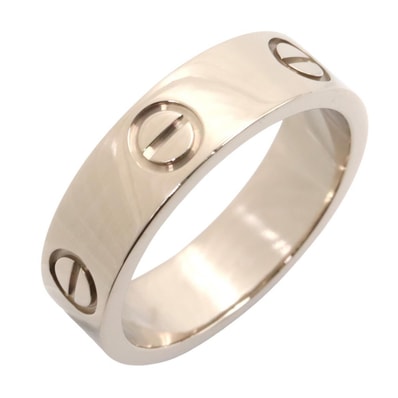 カルティエ CARTIER ラブリング リング・指輪 ジュエリー K18WG(ホワイトゴールド) レディース シルバー系 B4084700 【中古】