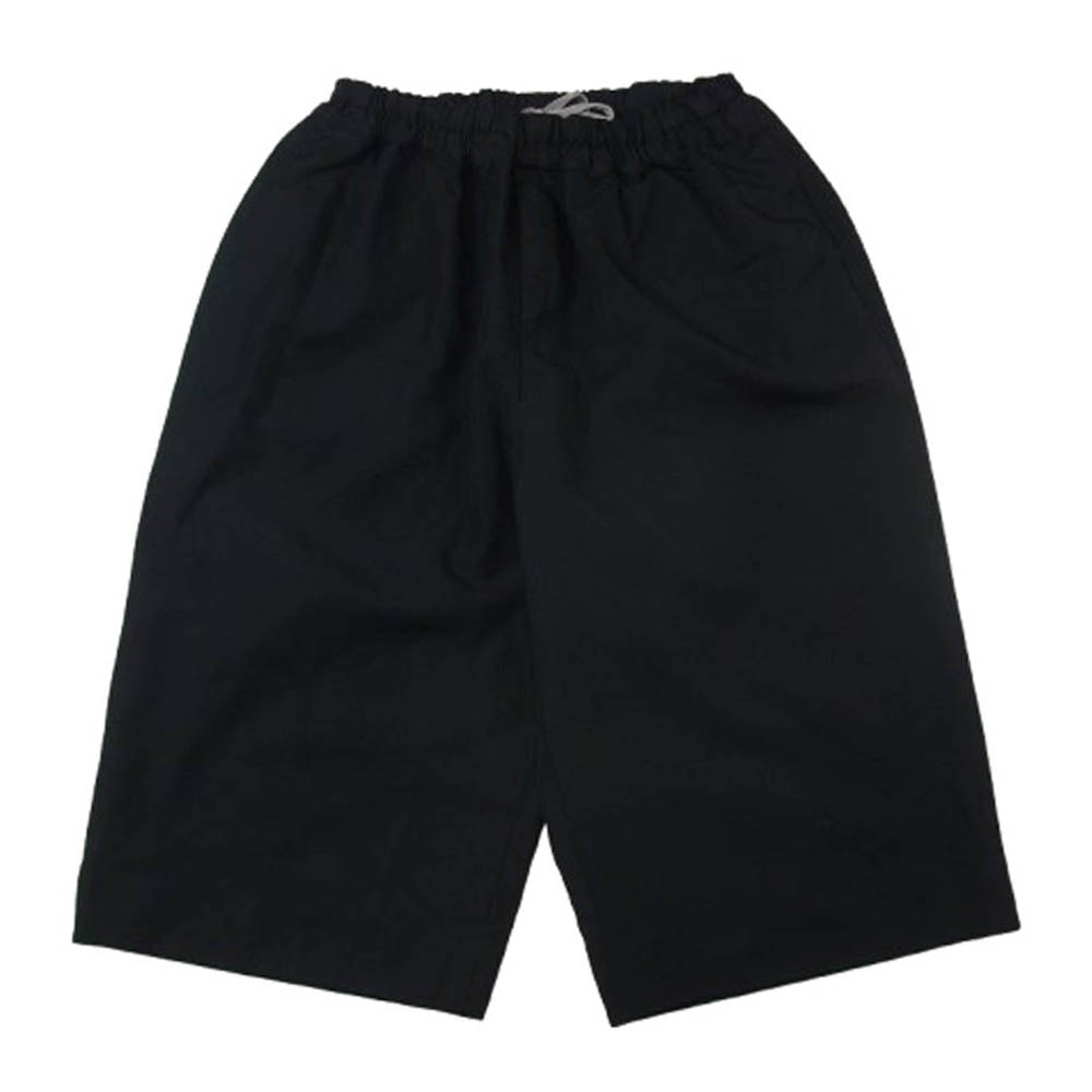 COMME des GARCONS HOMME PLUS コムデギャルソンオムプリュス ショートパンツ 20SS PC-P081 ポリ縮絨 イージー ショーツ ハーフパンツ ブラック系 XS【中古】